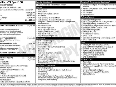 Used 2024 Cadillac XT4 Sport image 2