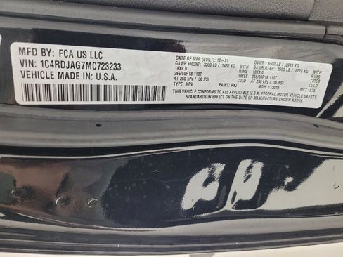 Used 2021 Dodge Durango SXT w/ 3rd Row Seating Group AWD/4WD image 33
