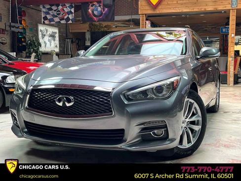Used 2015 INFINITI Q50 Premium w/ Navigation Package AWD/4WD image 1