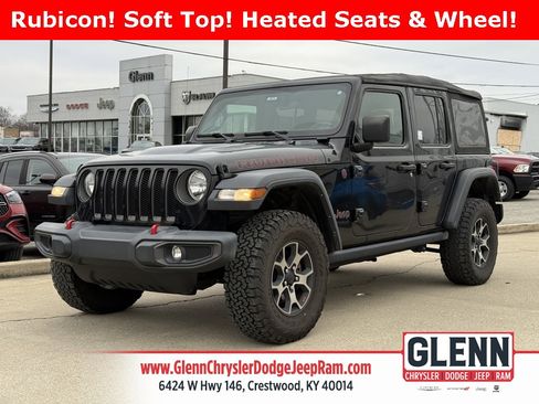 Used 2022 Jeep Wrangler Unlimited Rubicon w/ Cold Weather Group image 1