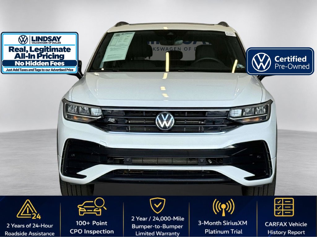 Certified 2024 Volkswagen Tiguan SE R-Line AWD/4WD image 2
