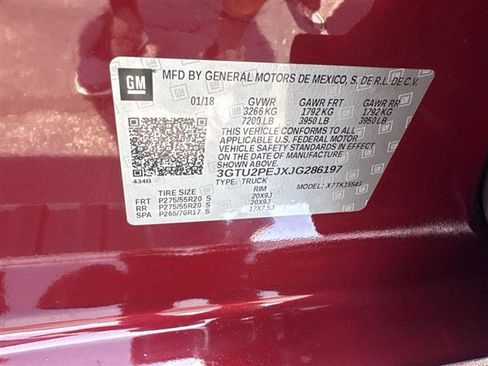 Certified 2018 GMC Sierra 1500 Denali AWD/4WD image 34