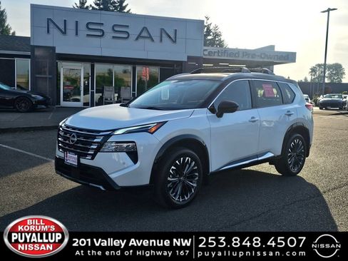 Certified 2025 Nissan Rogue Platinum w/ Platinum Premium Package AWD/4WD image 1
