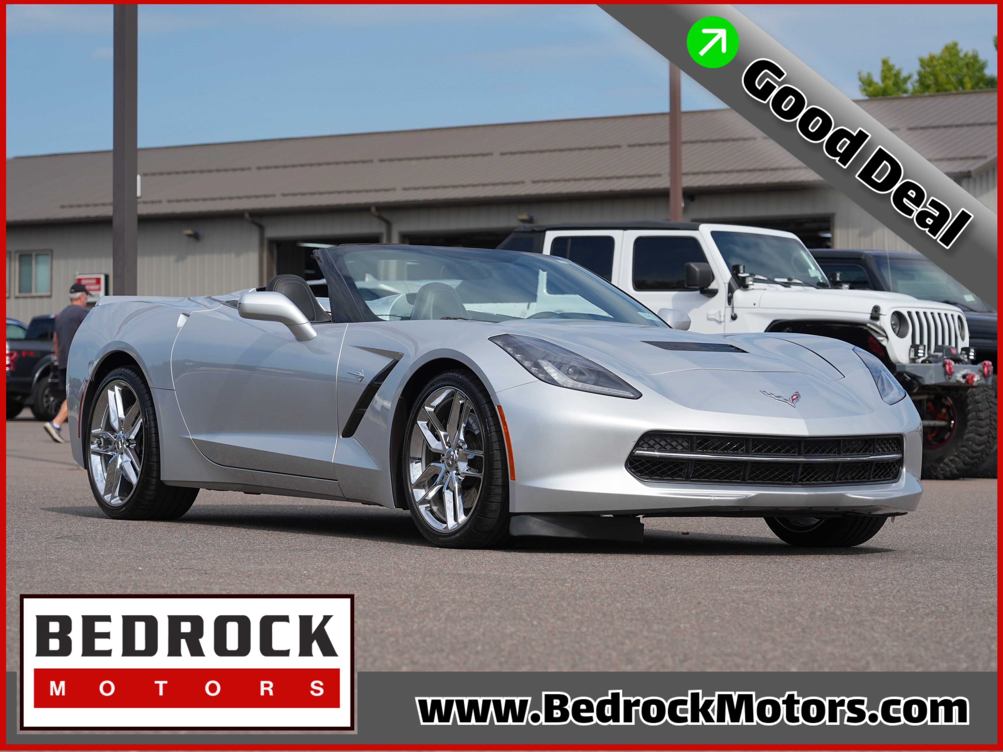 Used 2014 Chevrolet Corvette Stingray Convertible w/ 2LT Preferred Equipment Group RWD image 1