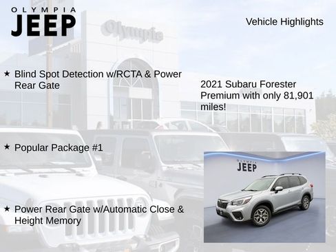Used 2021 Subaru Forester Premium w/ Popular Package #1 image 7