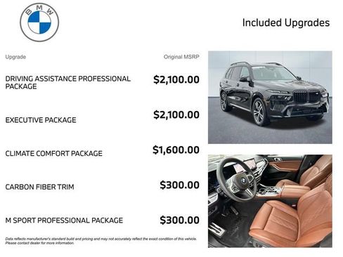 Certified 2024 BMW X7 M60i w/ Executive Package image 3