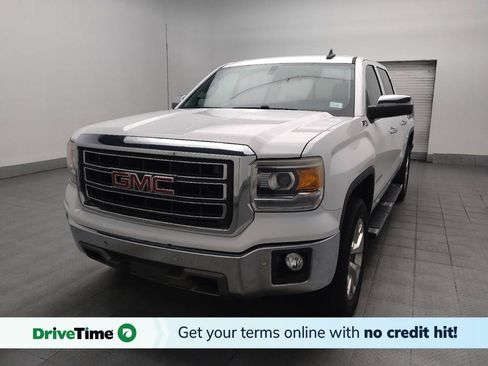 Used 2015 GMC Sierra 1500 SLT w/ SLT Crew Cab Value Package AWD/4WD image 1