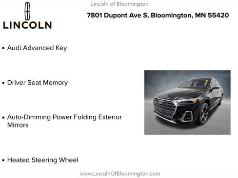 Used 2022 Audi SQ5 Premium w/ Convenience Package AWD/4WD image 9