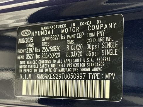 Used 2026 Hyundai Palisade Limited AWD/4WD image 15