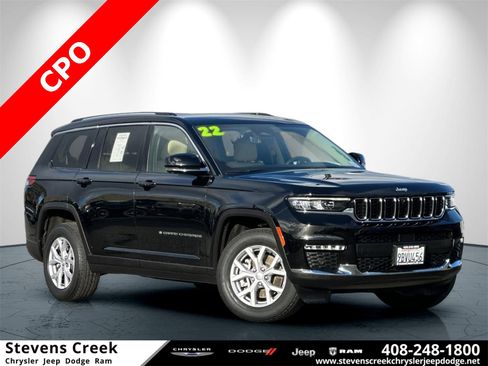 Used 2022 Jeep Grand Cherokee L Limited w/ Luxury Tech Group II image 1