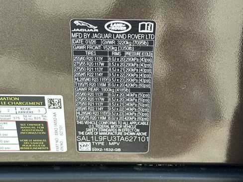 New 2026 Land Rover Range Rover Sport Dynamic SE image 44