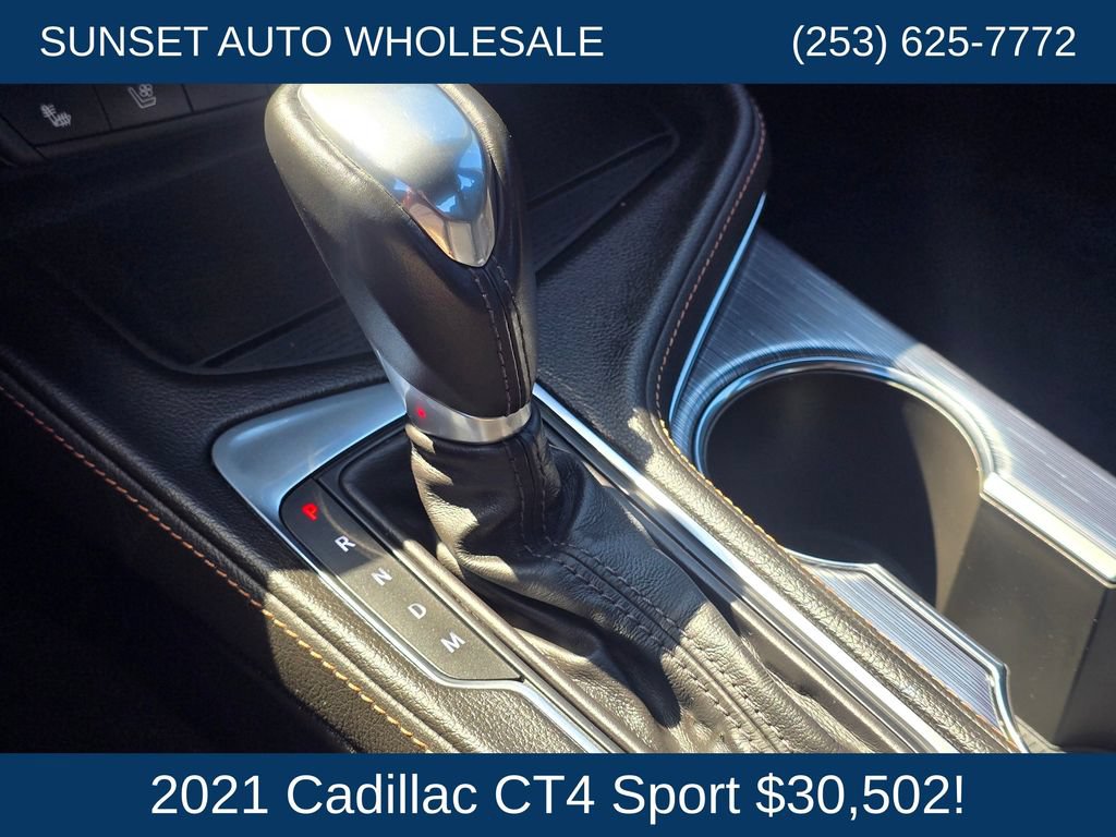 Used 2021 Cadillac CT4 Sport w/ Technology Package AWD/4WD image 38