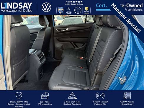 Certified 2024 Volkswagen Atlas Cross Sport SEL image 14