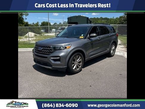 Used 2021 Ford Explorer XLT w/ Equipment Group 202A RWD image 1