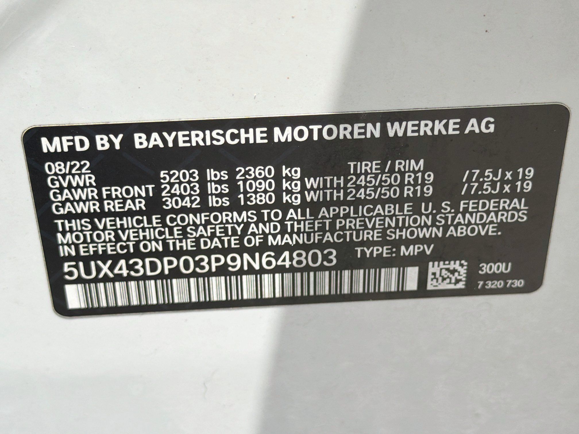 Used 2023 BMW X3 sDrive30i w/ Convenience Package RWD image 45
