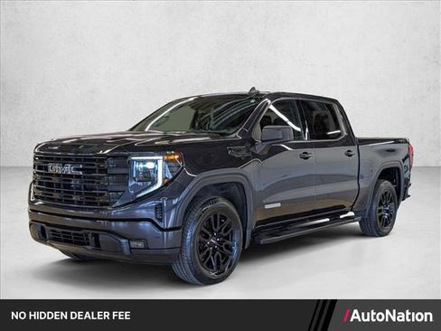 Used 2022 GMC Sierra 1500 Elevation w/ LPO, Elevation Black Package AWD/4WD image 1