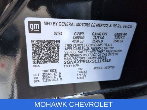 Certified 2025 Chevrolet Equinox LT w/ Safety and Technology Package AWD/4WD image 34