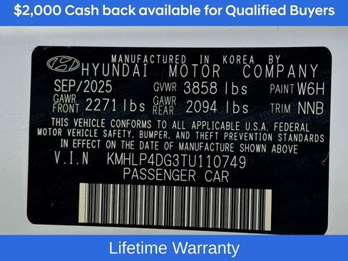 New 2026 Hyundai Elantra Limited image 35