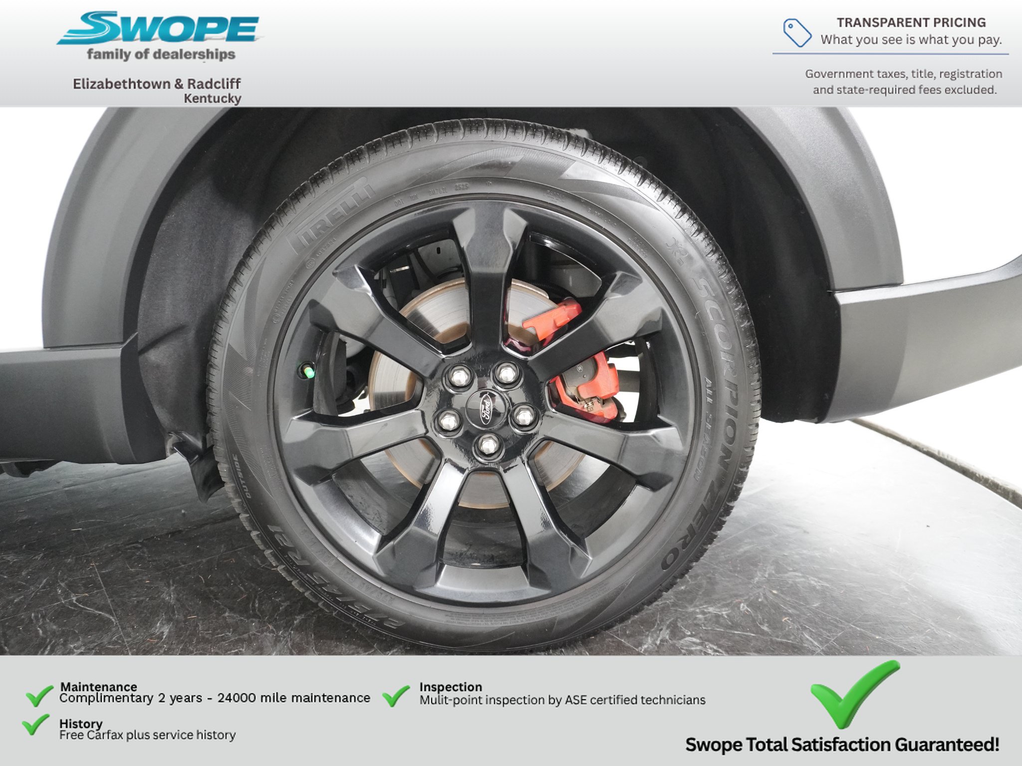 Certified 2023 Ford Explorer ST w/ Equipment Group 401A AWD/4WD image 29
