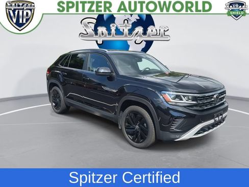 Used 2023 Volkswagen Atlas Cross Sport SE w/ Black Wheel Package AWD/4WD image 2