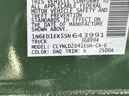 New 2025 Nissan Frontier PRO-4X w/ Pro Convenience Package image 48