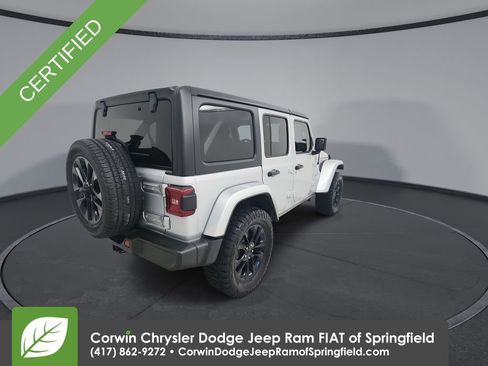 Used 2023 Jeep Wrangler Sahara 4xe image 8