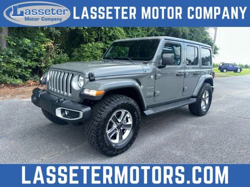 Used 2020 Jeep Wrangler Unlimited Sahara AWD/4WD image 1