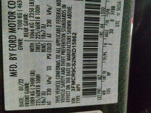 Certified 2022 Ford Bronco Sport Outer Banks w/ Tech Package image 15