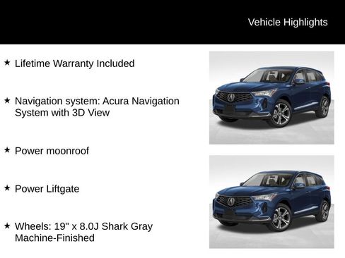 New 2025 Acura RDX w/ Technology Package image 2