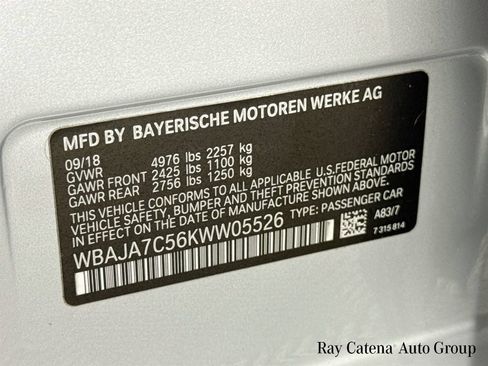 Used 2019 BMW 530i xDrive w/ Premium Package AWD/4WD image 33
