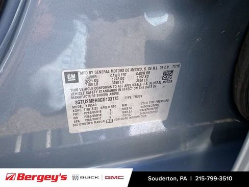 Used 2016 GMC Sierra 1500 SLE w/ SLE Value Package image 37