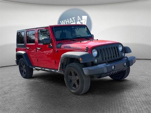 Certified 2016 Jeep Wrangler Unlimited Sport image 1