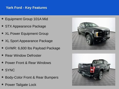 Certified 2019 Ford F150 XL w/ Equipment Group 101A Mid AWD/4WD image 2