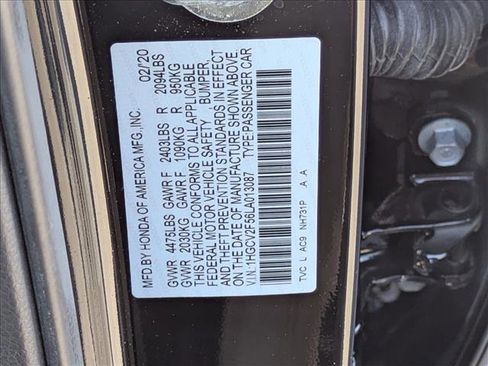 Used 2020 Honda Accord EX-L image 22