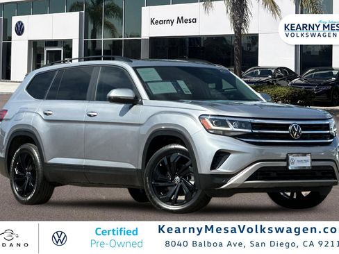 Used 2023 Volkswagen Atlas SE w/ Panoramic Sunroof Package FWD image 1