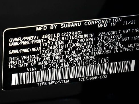 Used 2022 Subaru Forester Wilderness image 24