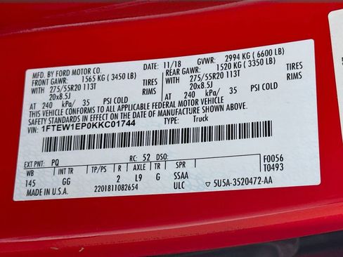 Used 2019 Ford F150 XL w/ Equipment Group 101A Mid image 38