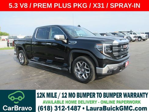 Certified 2023 GMC Sierra 1500 SLT w/ SLT Premium Plus Package AWD/4WD image 1