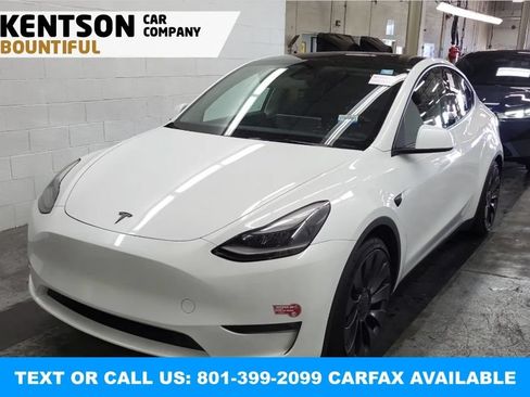 Used 2024 Tesla Model Y Performance AWD/4WD image 1