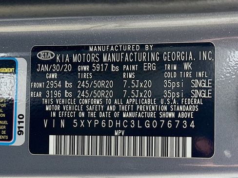 Used 2020 Kia Telluride S AWD/4WD image 47