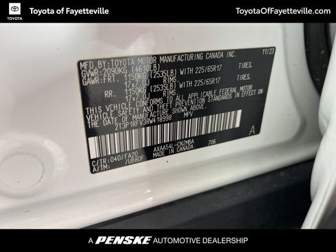 Used 2024 Toyota RAV4 XLE w/ Weather Package image 23