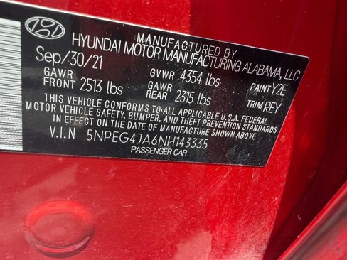 Used 2022 Hyundai Sonata SE FWD image 14