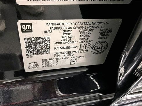 Used 2022 Chevrolet Silverado 1500 LTZ w/ LTZ Premium Package image 38