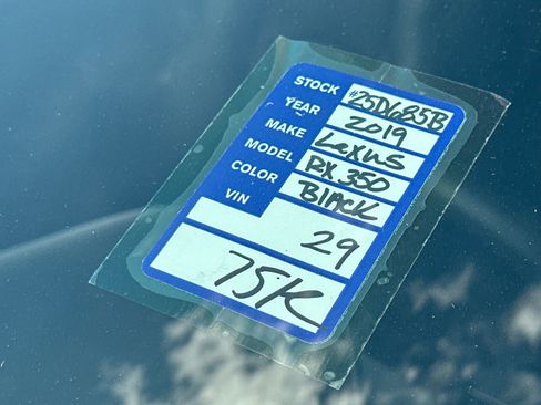 Used 2019 Lexus RX 350 FWD w/ Accessory Package image 24