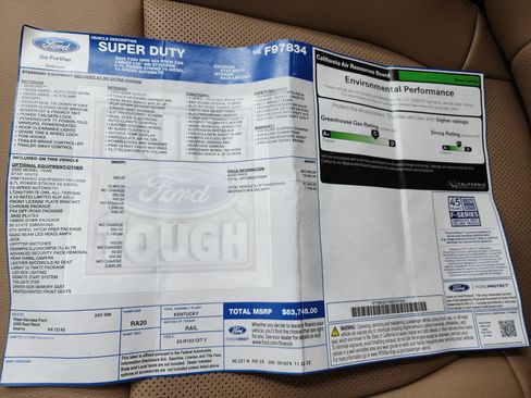 Used 2022 Ford F350 Lariat w/ Lariat Ultimate Package image 60