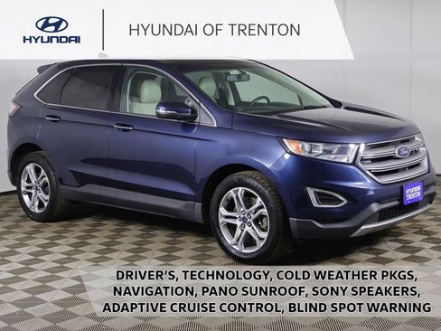 Used 2017 Ford Edge Titanium w/ Equipment Group 301A AWD/4WD image 1