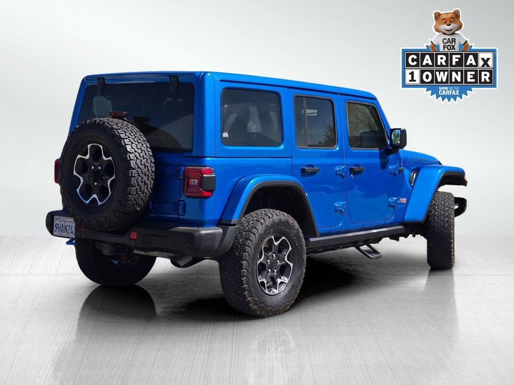 Used 2023 Jeep Wrangler Unlimited Rubicon 4xe w/ Steel Bumper Group AWD/4WD image 4