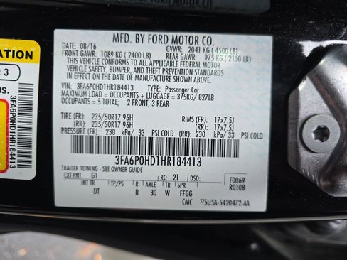 Used 2017 Ford Fusion SE w/ Fusion SE Technology Package image 35