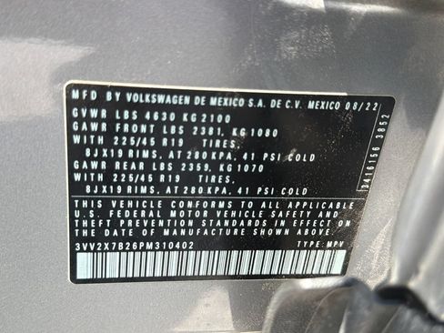Used 2023 Volkswagen Taos SEL AWD/4WD image 51