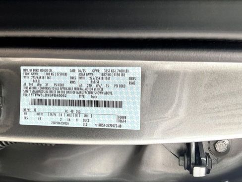 Used 2025 Ford F150 XLT w/ Equipment Group 302A MID image 13